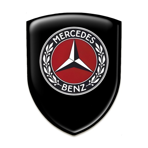 Mercedes Benz Emblem Interior Black Red edition 