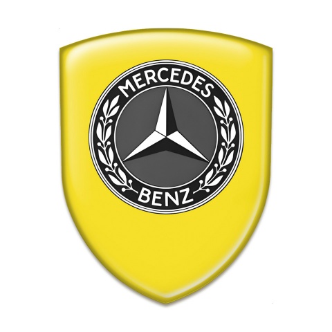 Mercedes Benz Silicone Shield Yellow Design 