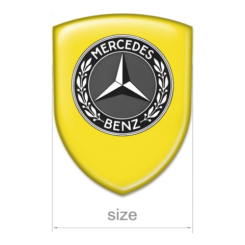 Mercedes Benz Silicone Shield Yellow Design 