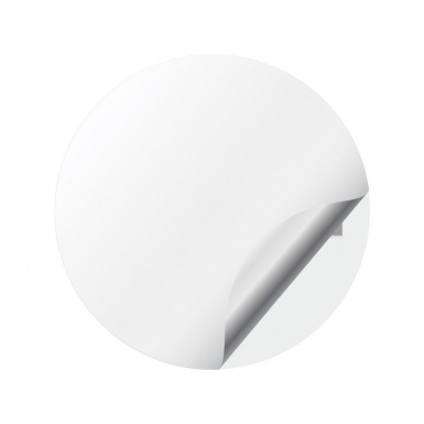 Audi Silicone Emblems for Wheel Center Grey Edition