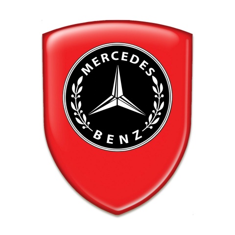 Mercedes Benz Resin Sticker Racing Edition Red Style 