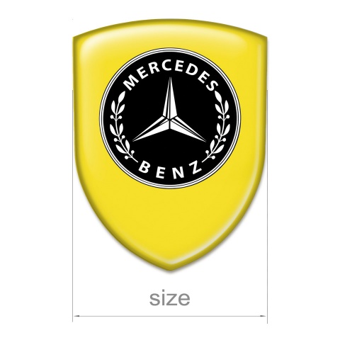 Mercedes Benz Emblem Exterior Stylish Yellow Style 
