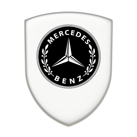 Mercedes Benz Emblem Interior White Style 