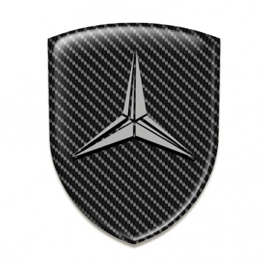 Mercedes Silicone Emblem dark Carbon Edition 