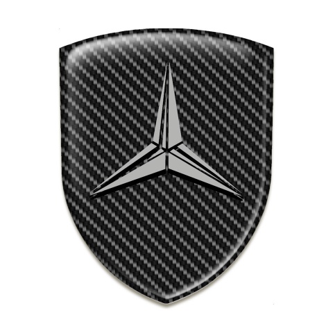 Mercedes Silicone Emblem dark Carbon Edition 