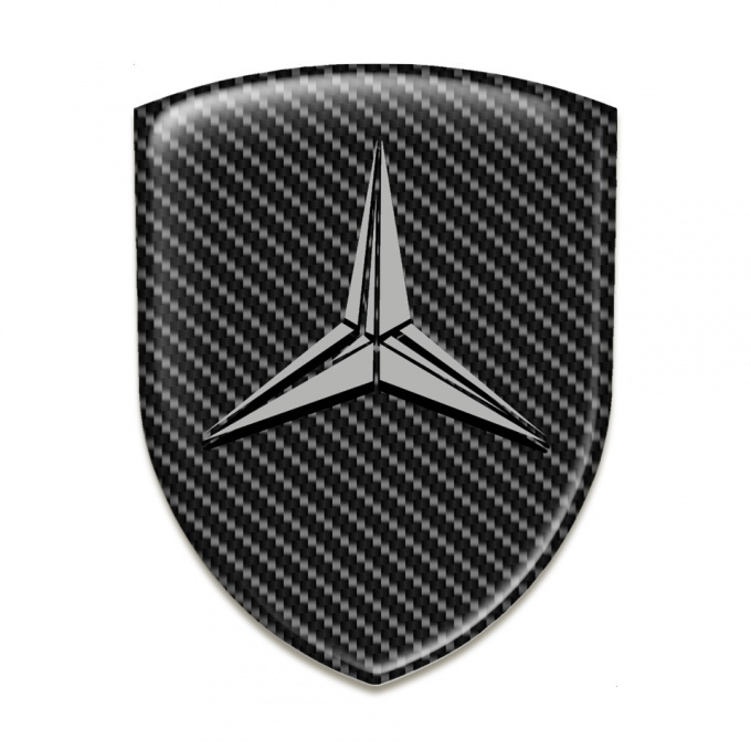Mercedes Silicone Emblem dark Carbon Edition 