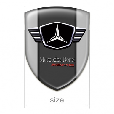 Mercedes Emblem Interior Grey Base AMG Edition 