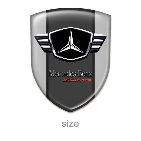 Mercedes Emblem Interior Grey Base AMG Edition 