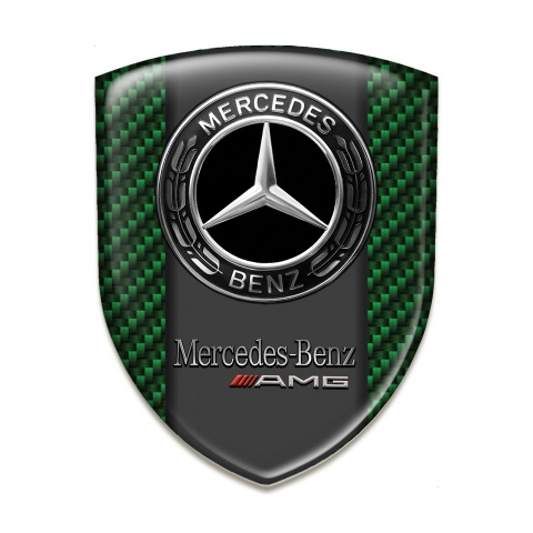 Mercedes AMG Emblem Exterior Green Carbon Design 