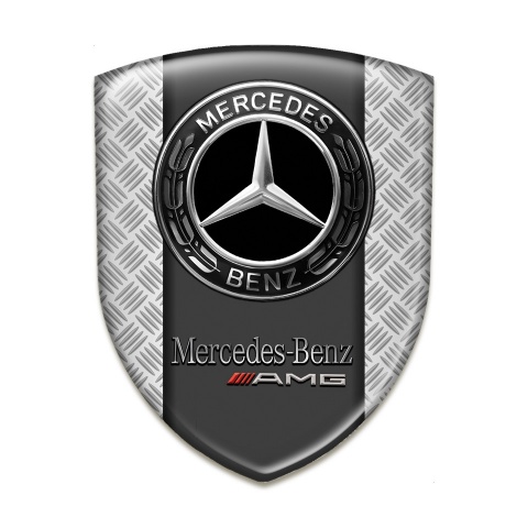 Mercedes AMG Tuning Emblem Mesh Effect Design