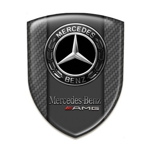 Mercedes AMG Car Accessories Badge Carbon Edition 