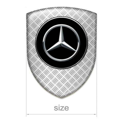 Mercedes  Silicone Shield Stylish Mesh Effect Design 