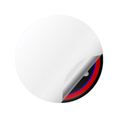 Mercedes Brabus Emblem Wheel Center Caps Black Ring