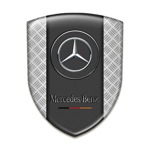 Mercedes Benz Resin Sticker Mesh Effect Version 