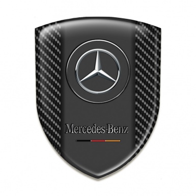 Mercedes Benz Tuning Emblem Dark carbon Version 