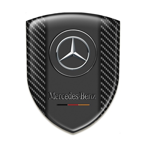 Mercedes Benz Tuning Emblem Dark carbon Version 