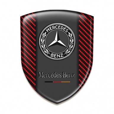 Mercedes Benz Silicone Shield Red Carbon Variant 