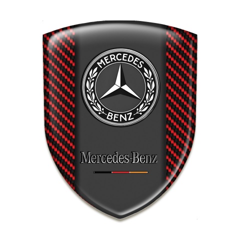 Mercedes Benz Silicone Shield Red Carbon Variant 