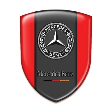 Mercedes Benz Car Interior Badge Stylish red Variant 