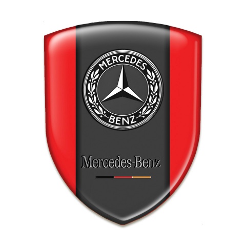 Mercedes Benz Car Interior Badge Stylish red Variant 