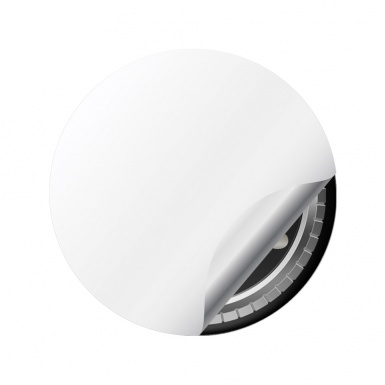Mercedes Brabus Emblems Wheel Center Cap Black 3D Ring