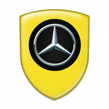 Mercedes Silicone Emblem Racing Edition Yellow Edition 