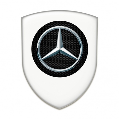Mercedes Resin Sticker High End White Edition 