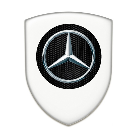 Mercedes Resin Sticker High End White Edition 