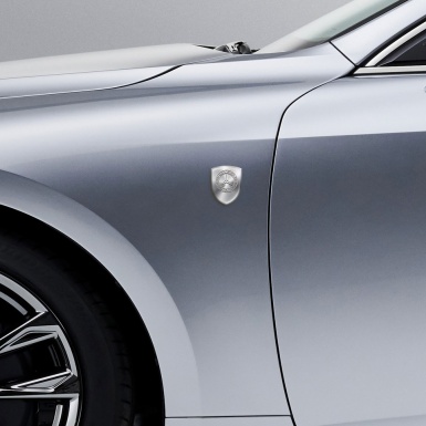 Mercedes Benz Auto Emblem Metallic Effect model 
