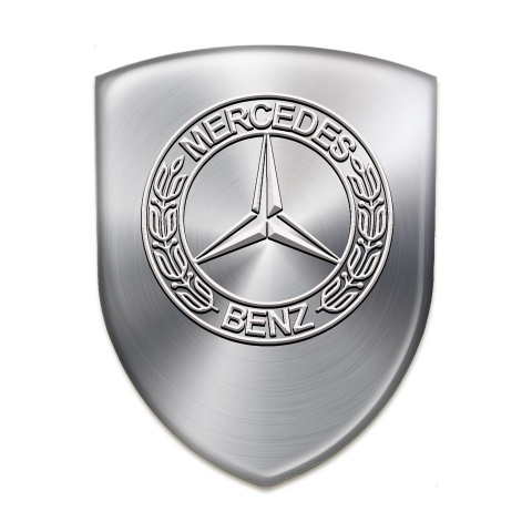 Mercedes Benz Auto Emblem Metallic Effect model 