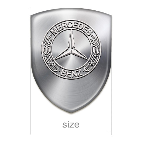 Mercedes Benz Auto Emblem Metallic Effect model 