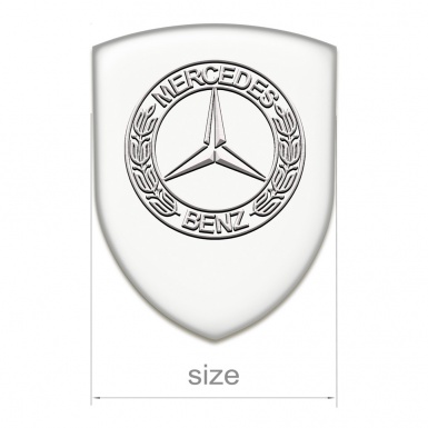 Mercedes Benz Resin Sticker Racing Edition Yellow Model
