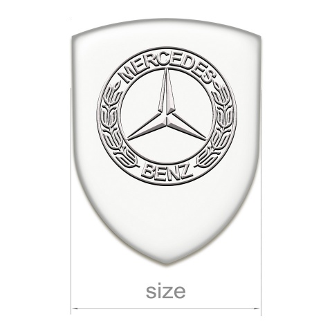 Mercedes Benz Resin Sticker Racing Edition Yellow Model