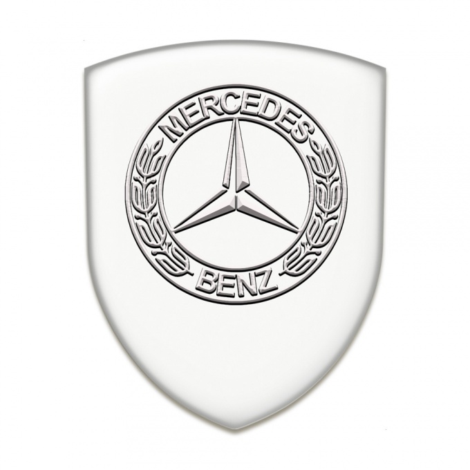 Mercedes Benz Resin Sticker Racing Edition Yellow Model