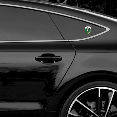 Alfa Romeo Silicone Shield Green White Print New Logo Style 
