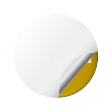 Ford Bronco Emblem for Wheel Center Caps Yellow