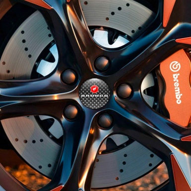 Ford Bronco Wheel Emblem for Center Caps Carbon