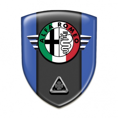 Alfa Romeo Self Adhesive Emblem Logo Blue Model 