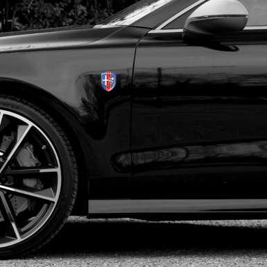 Alfa Romeo Emblem Exterior High End Blue with Red Band Type Big Logo 