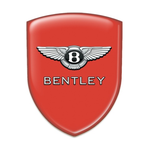Bentley Emblem Interior Stylish Red Design 