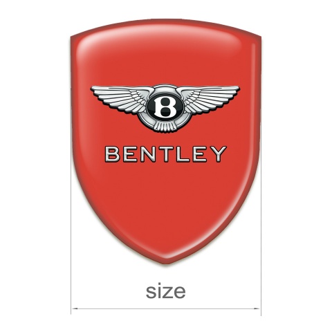 Bentley Emblem Interior Stylish Red Design 
