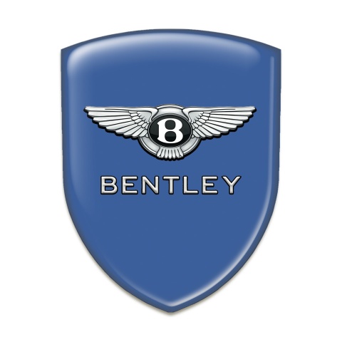 Bentley Tuning Badge High End Blue Design 
