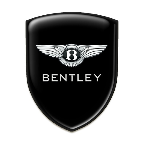Bentley Self Adhesive Car logo Emblem Black Design 