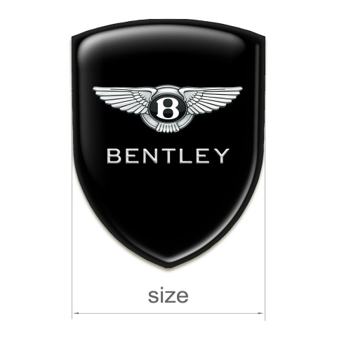 Bentley Self Adhesive Car logo Emblem Black Design 