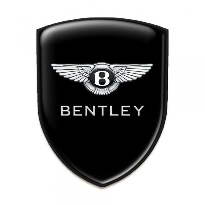 Bentley Self Adhesive Car logo Emblem Black Design 