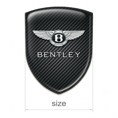 Bentley Auto Emblem High End Black Fibers Design 