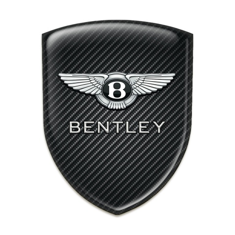 Bentley Auto Emblem High End Black Fibers Design 