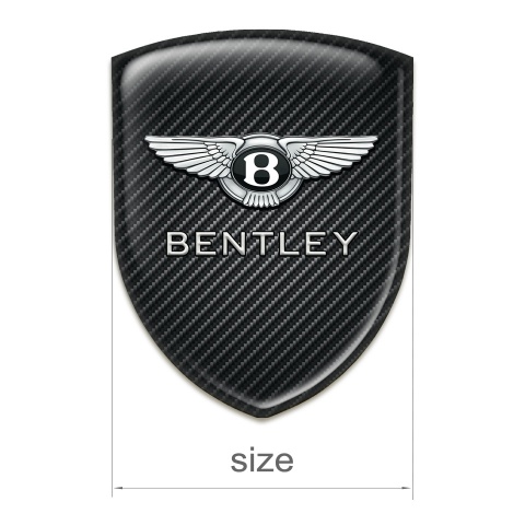 Bentley Auto Emblem High End Black Fibers Design 