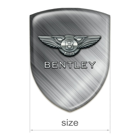 Bentley Auto Emblem Polished Metal Effect 