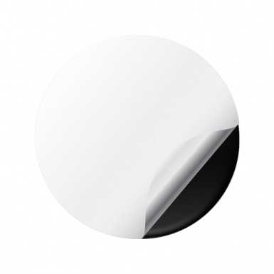 ACT Wheel Emblem for Center Caps Black Grey Logo